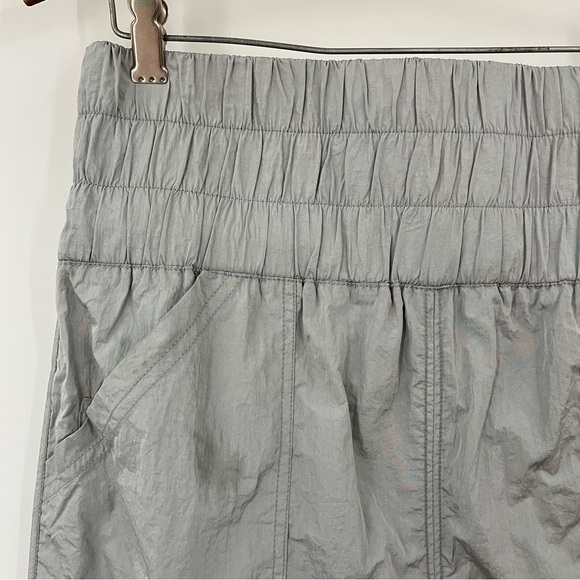 Free People M Movement Way Home Joggers 0031 Arctic Mist Silver medium - Picture 3 of 11